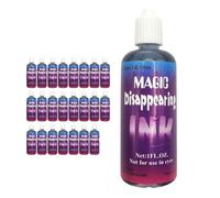 Kit de broma de tinta mágica, juego de tinta desaparecida, juego de tinta desaparecida, botellas exprimibles, herramienta surtida de utilería, entretenimiento para niños y adultos, colección mágica