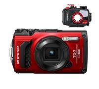 Kit de buceo OM SYSTEM Tough TG-7 rojo