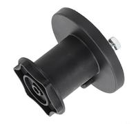 Kit de buje de bobina de alambre de soldadura con soporte y adaptador de husillo compatible con Miller y Hobart MIG, eje amortiguador para 100 mm y 200 mm (tipo E)