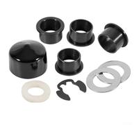 Kit de buje de doble rueda loca de repuesto para tractores Scotts con construcción de goma de plástico de acero y fieltro