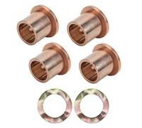Kit de Buje de Nudillo de Dirección King Pin, 6 Piezas Profesional Duradero 102288401 Bronce Fuerte de Alta Dureza para Club Car