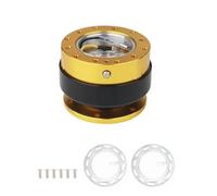 Kit De Buje Snap Off Boss Adaptador De Cubo De Liberación Rápida Para Volante Accesorios Para Coche Adaptador De Cubo De Volante(Oro)