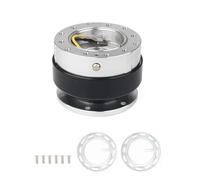 Kit De Buje Snap Off Boss Adaptador De Cubo De Liberación Rápida Para Volante Accesorios Para Coche Adaptador De Cubo De Volante(Plata)