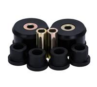 Kit de bujes de brazo de control delantero poliuretano negro rojo PQY-CAB01 para Beetle (Car) (Car) 1985-2006(black)