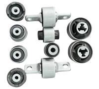 Kit de bujes for brazo control suspensión delantera izquierda y derecha automóvil, triángulo inferior recto, compatible con piezas Tesla Model 3 Y