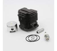 Kit de bujía de pistón de cilindro de 41,5mm y 44MM apto for Kawasaki TH43 TH48 KBH48 Kbl48, desbrozadora, cabezal Zylinder, piezas de repuesto(TH43 41.5MM)