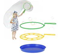 Kit de burbujas de jabón para niños - Barra de burbujas de jabón para interiores y exteriores - Actividades de verano al aire libre (A)