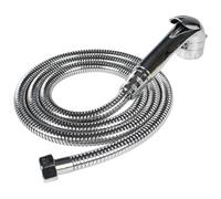 Kit de cabina de ducha para exteriores, accesorios de modificación de sistemas de agua dulce resistentes al amarillamiento, manguera de grifo de metal suave con cabezal de ducha