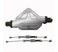 Kit de cable de embrague Easy Pull para un funcionamiento suave (negro) | Estilo de acrobacias corto, perfecto para la suciedad de las bicicletas, mejora el rendimiento de truco, metal ligero