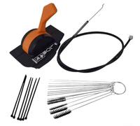 Kit de cable del acelerador de palanca de control del acelerador para John-Deere D100 D200 LA100 Series, reemplaza GY21308 GY21624 GY21984 GY20947, conjunto de mango del acelerador de cortacésped