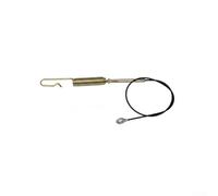 Kit de cable tensor de motor plateado dorado para equipos forestales, piezas de repuesto de cuerda de alambre robustas con prevención de óxido, fácil instalación