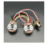 Kit De Cableado De Bajo PB/JB De 10 Piezas Precableado Para Bajo De Precisión Potenciómetros Grandes De 250 K Conector De 1/2 Volumen Y 1 Tono(3/4)