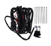 Kit de cableado de Control de iluminación apto para Polaris RZR SUV UTV ATV 160W juego de arnés de látigo iluminado relé de interruptor basculante de línea 16AWG