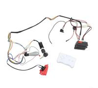 Kit de cableado e interruptor de coche eléctrico para niños para cajas de control RX37, interruptor de avance/retroceso, operación remota de 2.4G (RX23 12V C)