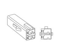 Puig 4856N Kit de cableado Plug&Play accesorio específico, Negro