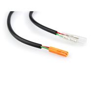 Kit de cableado Puig para luz matrícula HONDA Negro