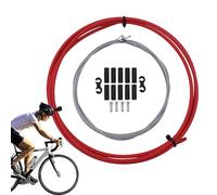 Kit de cables de freno de , cable de palanca de cambios | Juego de cables y carcasas de desviador - Juego de líneas de transmisión de freno con puntas y ganchos en S para ciclismo