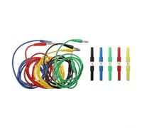 Kit de cables de prueba con 10 conectores magnéticos de 4 mm Banana a Banana para aplicaciones de terminales integradas
