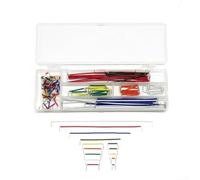 Kit de cables de puente de 140 piezas para educación STEM y electrónica aficionada con resistencia de contacto fiable y vida útil