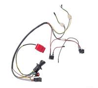 Kit de cables e interruptores modificados para coche eléctrico para niños, incluye pedal y protector de sobrecarga compatible con baterías existentes