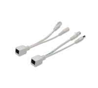 Digitus adaptador de cable rj-45 poe pasivo 10/100mbit dn-95001
