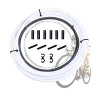 Kit De Cables Y Carcasa De Cambio De Bicicleta, Kit De Carcasa De Cable De Cambio De Bicicleta Universal, Para Ciclismo Mtb, Road Mountain, Bike Reparación (Blanco)