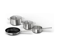 Kit de cacerolas Siemens HZ9SE040 4 piezas acero inoxidable inducción