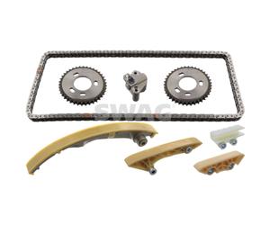 Kit de cadena de distribución (cadena de rodillos y engranajes) SWAG SW33100658
