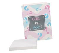 Kit de caja de globos para niño o niña, perfecto para fiestas de ducha y revelación de género, decoraciones únicas de caja de papel e ideas para celebraciones en el hogar