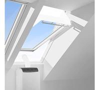 Kit de calafateo para aire acondicionado móvil, tejido de aislamiento, junta de ventana para aire acondicionado móvil, ventana giratoria central con un perímetro de hasta 380 cm, para aire