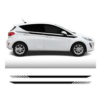 Kit de calcomanías de Rayas Laterales, para capó de Coche, película de Vinilo de Color, para Coche, Pegatinas Creativas de PVC Impermeables, Accesorios Exteriores, para Coche