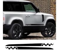 Kit de calcomanías para Envolver Laterales de Puertas de Coche Land Rover Defender, Vinilo Impermeable para Envolver el Coche, calcomanías de PVC, Accesorios para Coche