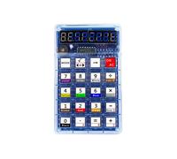 Kit de Calculadora DIY, Calculadora con Pantalla LED, Fabricación Electrónica con Baterías para Aprender A Soldar, Práctica de Ensamblaje B
