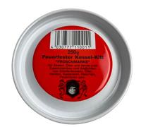 Kit de caldera ignífugo - Lata de 250 g - Sellado contra gases de combustión cuando se utiliza en calderas, hornos y cocinas.