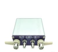 Kit de calibración de instrumentos LCR con cuatro condensadores de mica 1nF 10nF 100nF 1uF e interfaz de conector BNC (10nF)