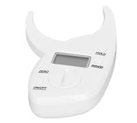 Kit de Calibradores de Medición de Grasa, Diseño Antideslizante Pantalla Digital Confiable Calibradores de Grasa para Pliegues Cutáneos para Acondicionamiento Físico Y Pérdida de Peso(blanco)