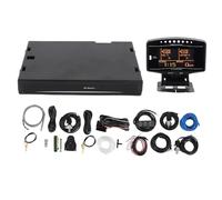 Kit de calibre Xtevu, pantalla de temperatura de presión de velocidad de automóvil digital, reloj de voltaje de tacómetro establecido para autos de carrera, sedanes de cupés Panel