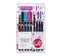 Set lettering tombow advanced 10 piezas