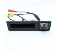 Kit De Cámara De Aparcamiento con Visión Trasera De Respaldo Automático para BMW X1 X3 X4 X5 F30 F31 F34 F07 F10 F11 F25 Monitor Android Lente Alta definición(Black a)