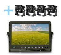 Kit de cámara de aparcamiento yatek pantalla ahd 10' + 4 cámaras 108