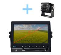Kit de cámara de aparcamiento yatek pantalla ahd 7' + cámara 1080p 1