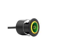 Kit de cámara de marcha atrás AHD 1080P, cámara de visión trasera de coche, lente ojo de pez, lente dorada Full HD, visión nocturna, vehículo CCD, respaldo lateral frontal (línea de control) (línea de