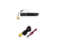 Kit de cámara de respaldo HD para Mercedes Vito W447 Clase A W176 ML W166 gran angular de 170 grados para visión nocturna, impermeable, sensor de estacionamiento inverso, negro (E)