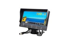 Kit de cámara for camión con Monitor 7 Pulgadas, 1080p, visión Trasera, Marcha atrás y Nocturna for, Caravana, autobús Furgoneta(CAM Monitor-10m-20m)