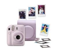 Kit de cámara instantánea FUJIFILM Instax Mini 12 (Lila)