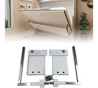 Kit de camas de pared y camas Murphy - Kit de herramientas de montaje de cama Murphy de 1,2 m para ahorrar espacio en el hogar/habitaciones limitadas como desván, apartamento de soltero, hotel moderno