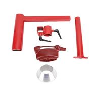 Kit de cambiador de neumáticos manual actualizado con adaptador de cabeza de pato de modificación de cono plateado que se adapta a la mayoría de los neumáticos de automóvil