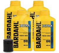 1LT ACEITE MOTO 4T BARDAHL XTM POLAR PLUS 15W-50 API SN / JASO MA-MA2