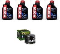 Kit De Cambio Filtro + 4L 3000 10W40 Motul Honda CB500 S-W,X,Y,1,2 2000 00