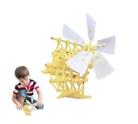 Kit de caminante de viento de ensamblaje de bricolaje - Modelo de construcción de , juego de aprendizaje de ciencia mecánica, actividad de ingeniería creativa | Demostraciones escolares